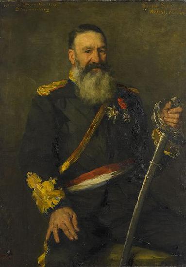Therese Schwartze Piet J Joubert - Commander-General of the South African Republic France oil painting art